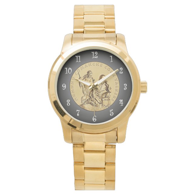 Comanche Code Talkers Bronze Medal ~  Watch (Front)