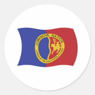 Comanche Nation Flag Sticker