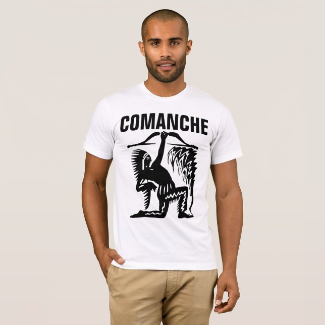 COMANCHE Native American Indian T-shirts (Front Full)