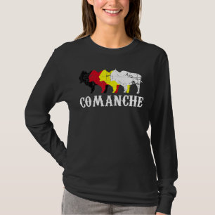 Comanche People Native American Indian Medicine Wh T-Shirt
