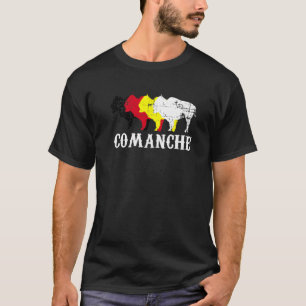 Comanche People Native American Indian Medicine Wh T-Shirt