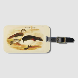 Comb Duck Luggage Tag