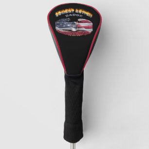 Combat Action Badge “Flaming” Golf Head Cover