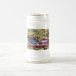 Combat Action Flag Beer Stein