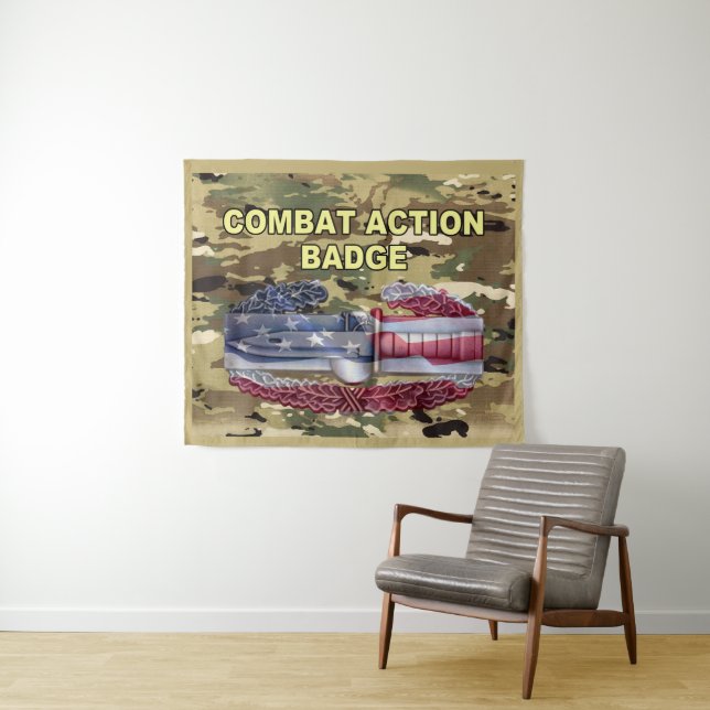 Combat Action Flag Tapestry (In Situ (Horizontal))