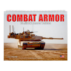 COMBAT ARMOR - US Military Armored Vehicles Calendar