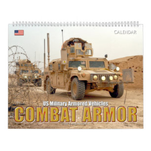 COMBAT ARMOR - US Military Armoured Vehicles Calendar