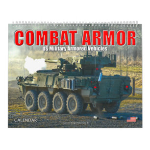 COMBAT ARMOR - US Military Armoured Vehicles Calendar