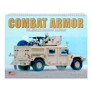 COMBAT ARMOR - US Military Armoured Vehicles Calendar