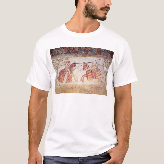 Combat between an Angevin King and Manfred T-Shirt (Front)
