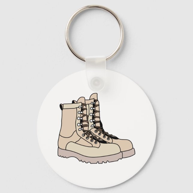 Combat Boots Keychain (Front)