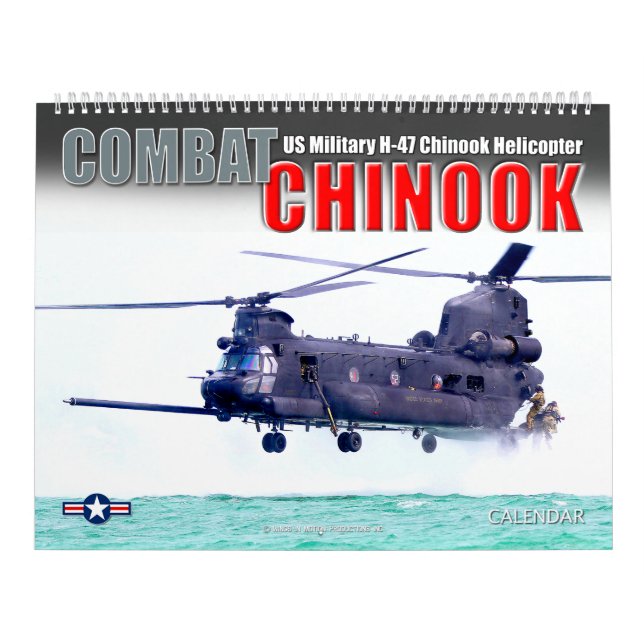 COMBAT CHINOOK - CH-47 Chinook Calendar (Cover)