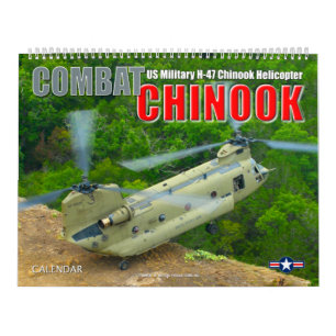 COMBAT CHINOOK - CH-47 Chinook Calendar