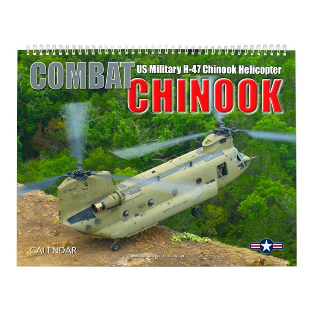 COMBAT CHINOOK - CH-47 Chinook Calendar (Cover)