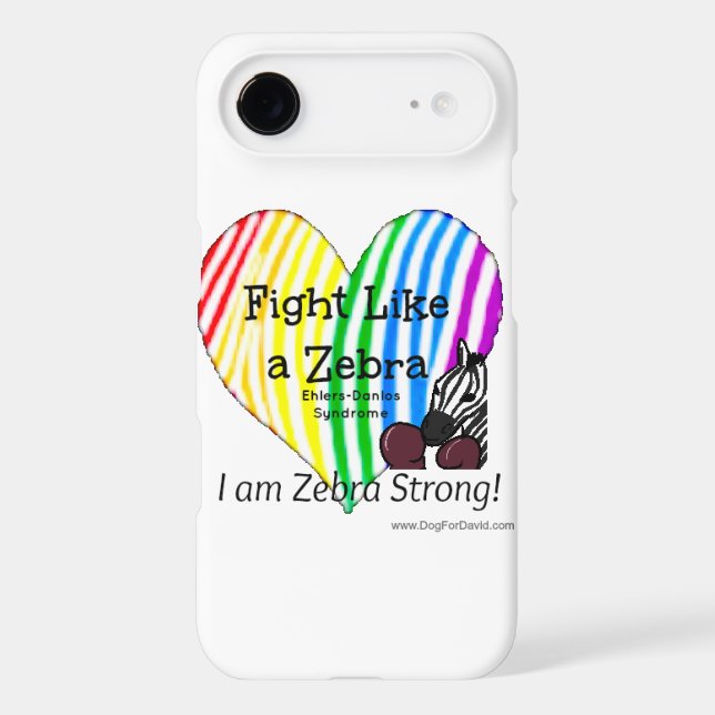 Combat comme un coque iphone de zèbre (Verso)