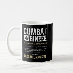 Combat Engineer Funny Engineering Dictionary Term  Coffee Mug