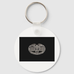 Combat Field Medical Badge (CFMB) Keychain