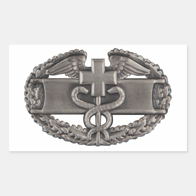 Combat Field Medical Badge (CFMB) Sticker (Front)