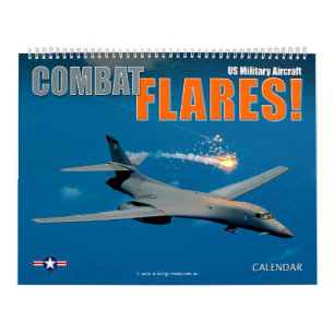 COMBAT FLARES! US Military Aircraft Calendar