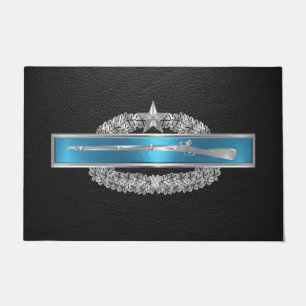 Combat Infantry Badge CIB Doormat