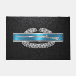 Combat Infantry Badge CIB Doormat