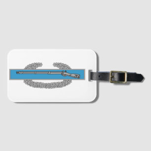 Combat Infantryman Badge CIB Army Veteran Luggage Tag