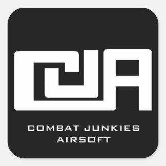 Combat Junkies Airsoft sticker