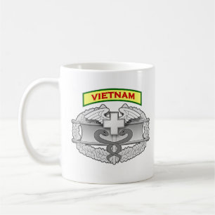 Combat Medic Badge - Vietnam Veteran - Paramedic Coffee Mug