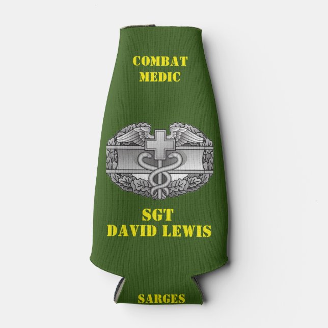 COMBAT MEDIC BOTTLE COOLER (Front)