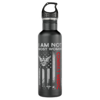 Combat Medic Most Women USA American Military 710 Ml Water Bottle