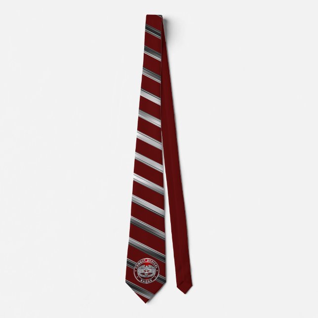 Combat Medical Badge  Tie (Front)