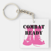 Combat Ready Pink Military Boots