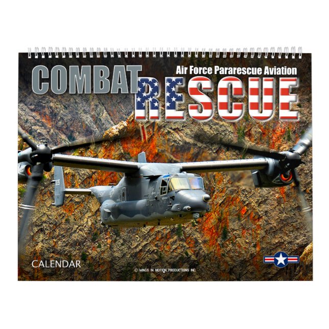 COMBAT RESCUE - Pararescue Aviation Calendar (Cover)