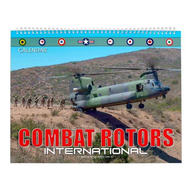 COMBAT ROTORS INTERNATIONAL CALENDAR (Cover)