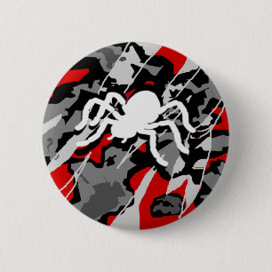 Combat Spider 2 Inch Round Button