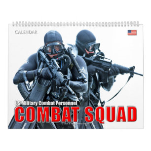COMBAT SQUAD - US Military Combat Personnel Calendar