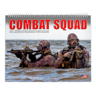 COMBAT SQUAD - US Military Combat Personnel Calendar