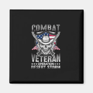 combat veteran operation desert storm magnet