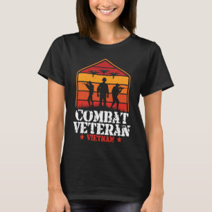 Combat Veteran Vietnam Veterans Day for Dad Grand T-Shirt