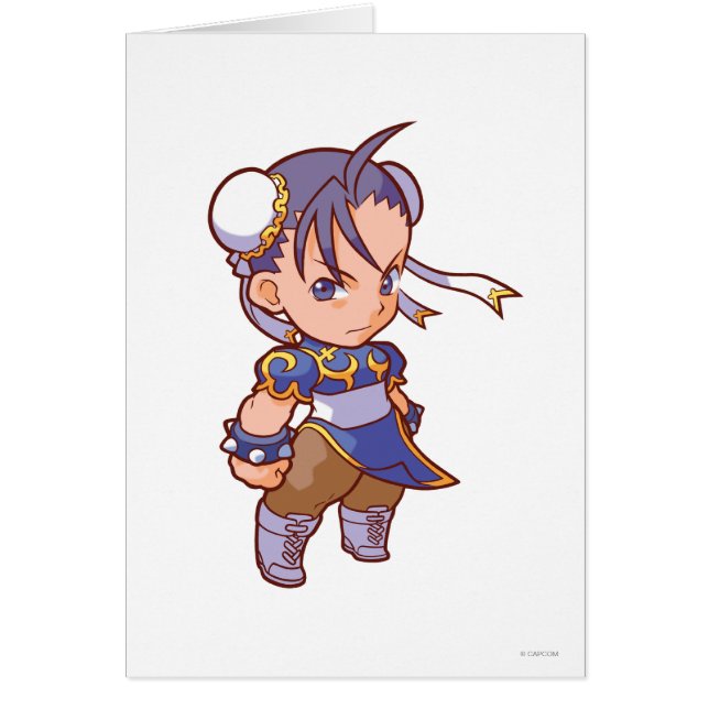 Combattant Chun-Li 2 de poche (Devant)