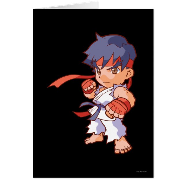 Combattant Ryu de poche (Devant)