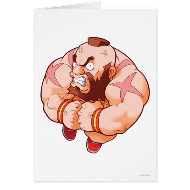 Combattant Zangief de poche (Devant)