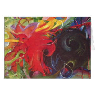 Combattez Forms par Franz Marc, Art Vintage