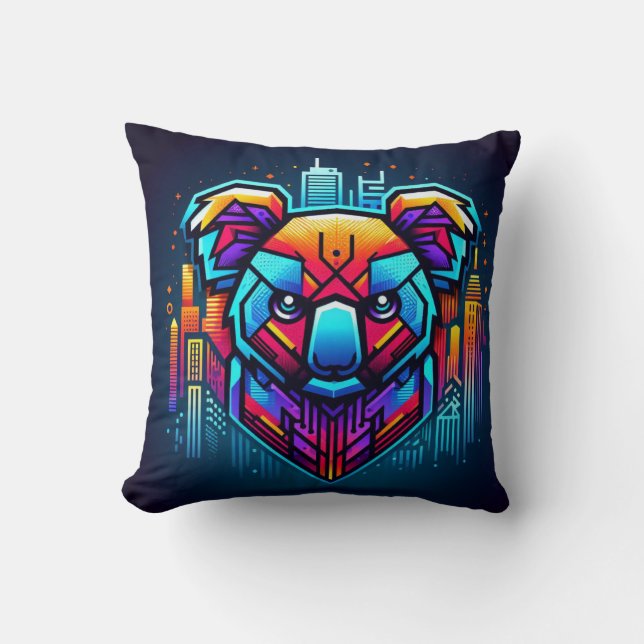 Combattre avec notre adorable Coussin à peluche Ko (Recto)