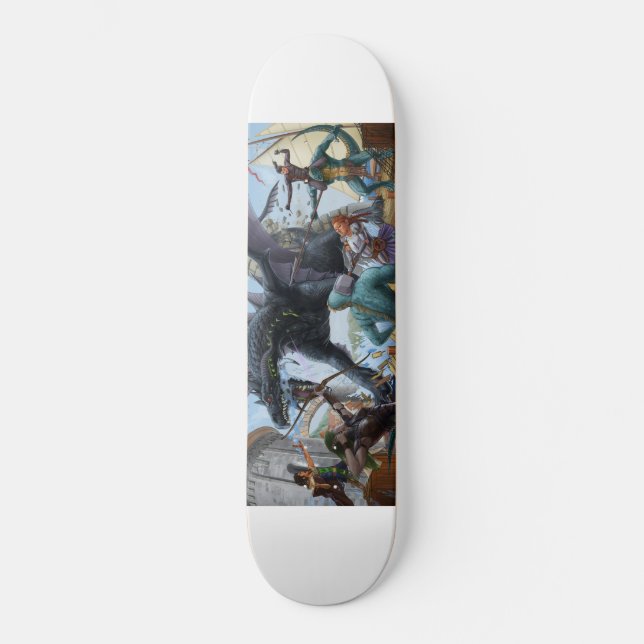 Combattre le skateboard du dragon noir (Recto)