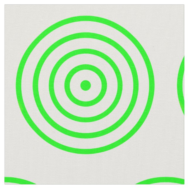 Combed Cotton Fabric with Circular Design (Close Up)