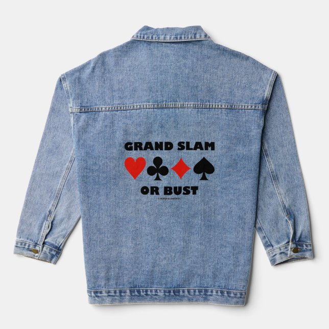 Combinaisons Quatre Cartes Grand Chelem Ou Bust Br (Verso)