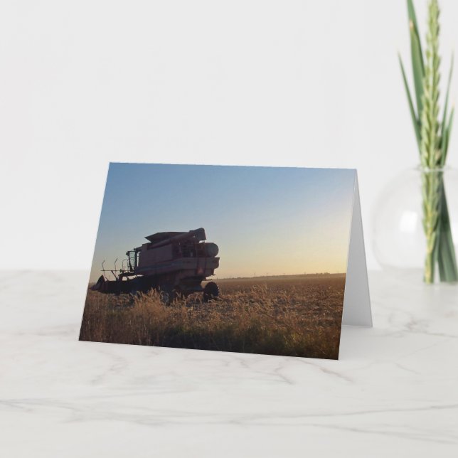 Combine at Sunset Card (Front)