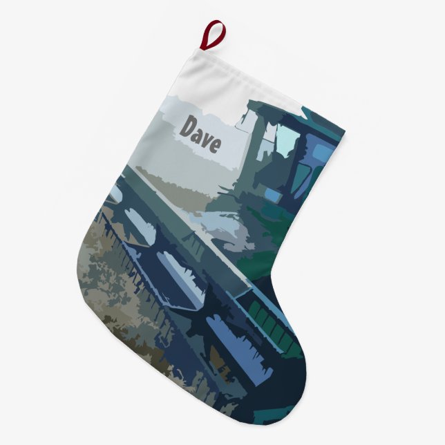 Combine Christmas Stocking (Front (Hanging))