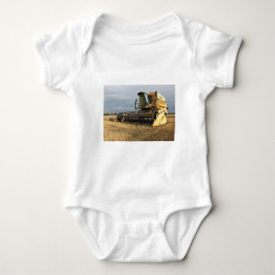 Combine Harvester Baby Bodysuit